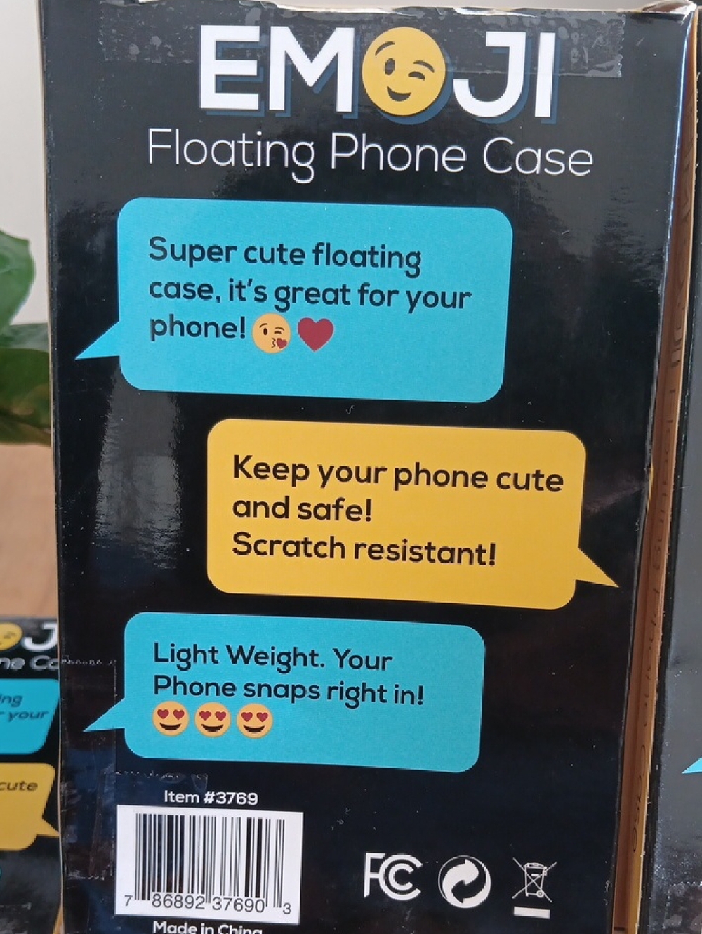 Floating Emoji Cases Bundle iphoneSE, Samsung S7, Samsung S7 Edge New - Picture 8 of 8